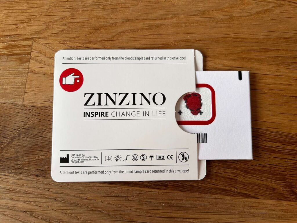 ZINZINO BalanceTest